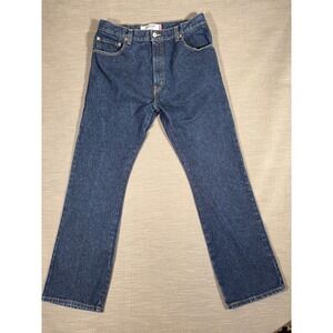 Levis 517 Mens Bootcut Jeans‎ Dark Wash Denim Vintage Y2K 100% Cotton W36 L34